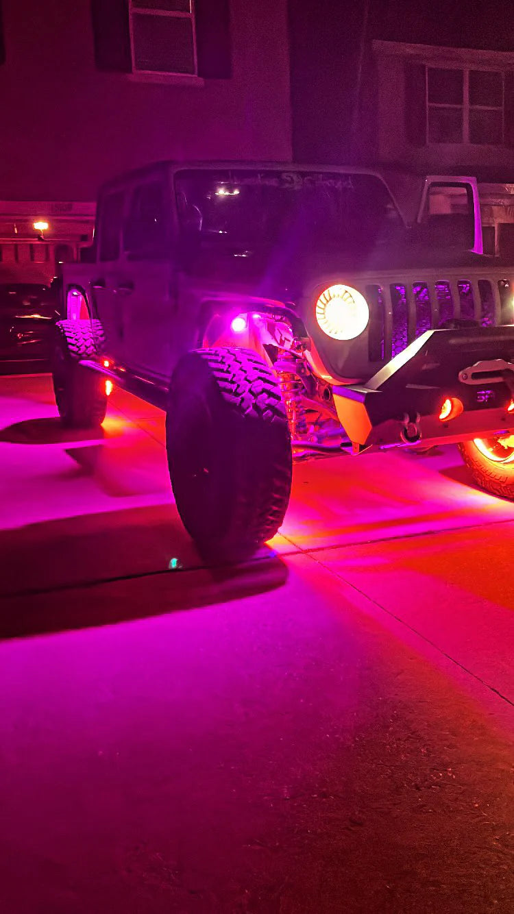 Shoreline Pro-Series RGBW Rock Lights (8)