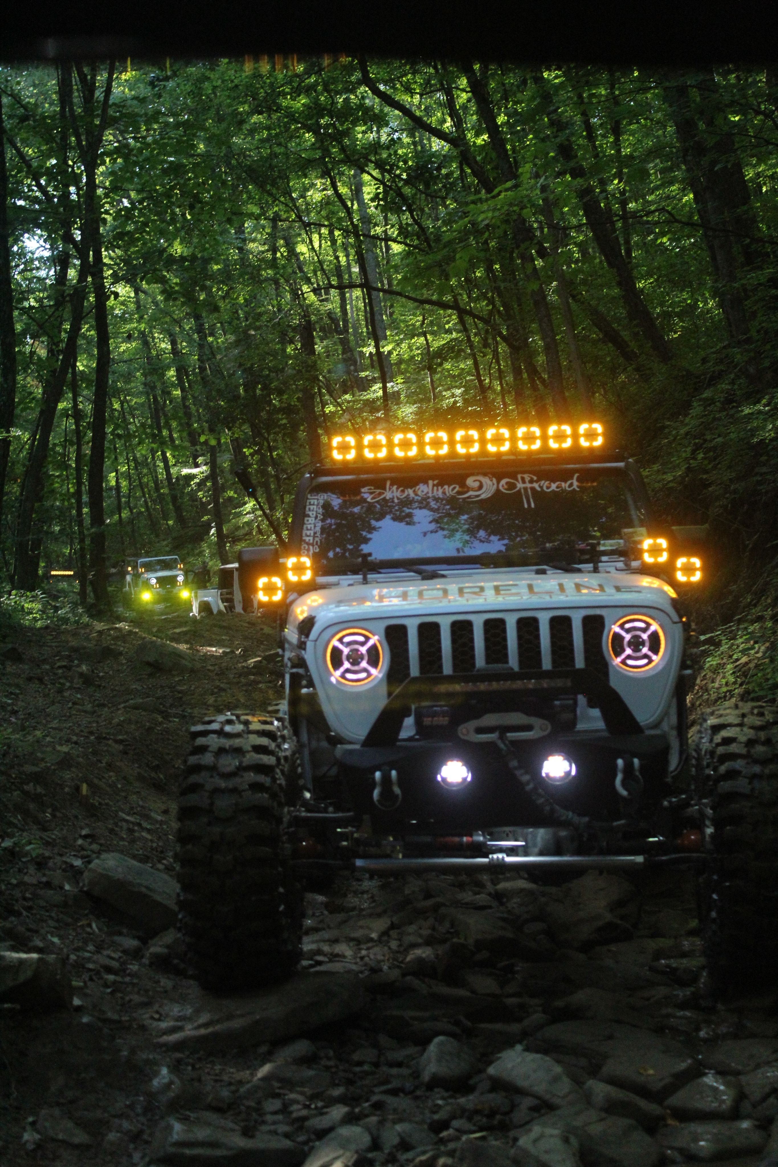 Shoreline Offroad Pro Series LED 9” JL JT RGB Headlights