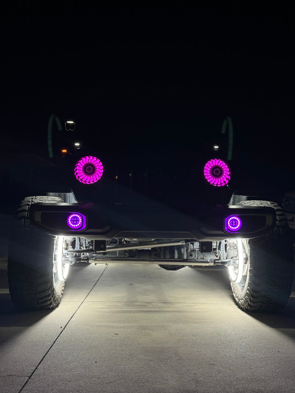 Shoreline Offroad Pro Series Pure White 10 Row Wheel Lights