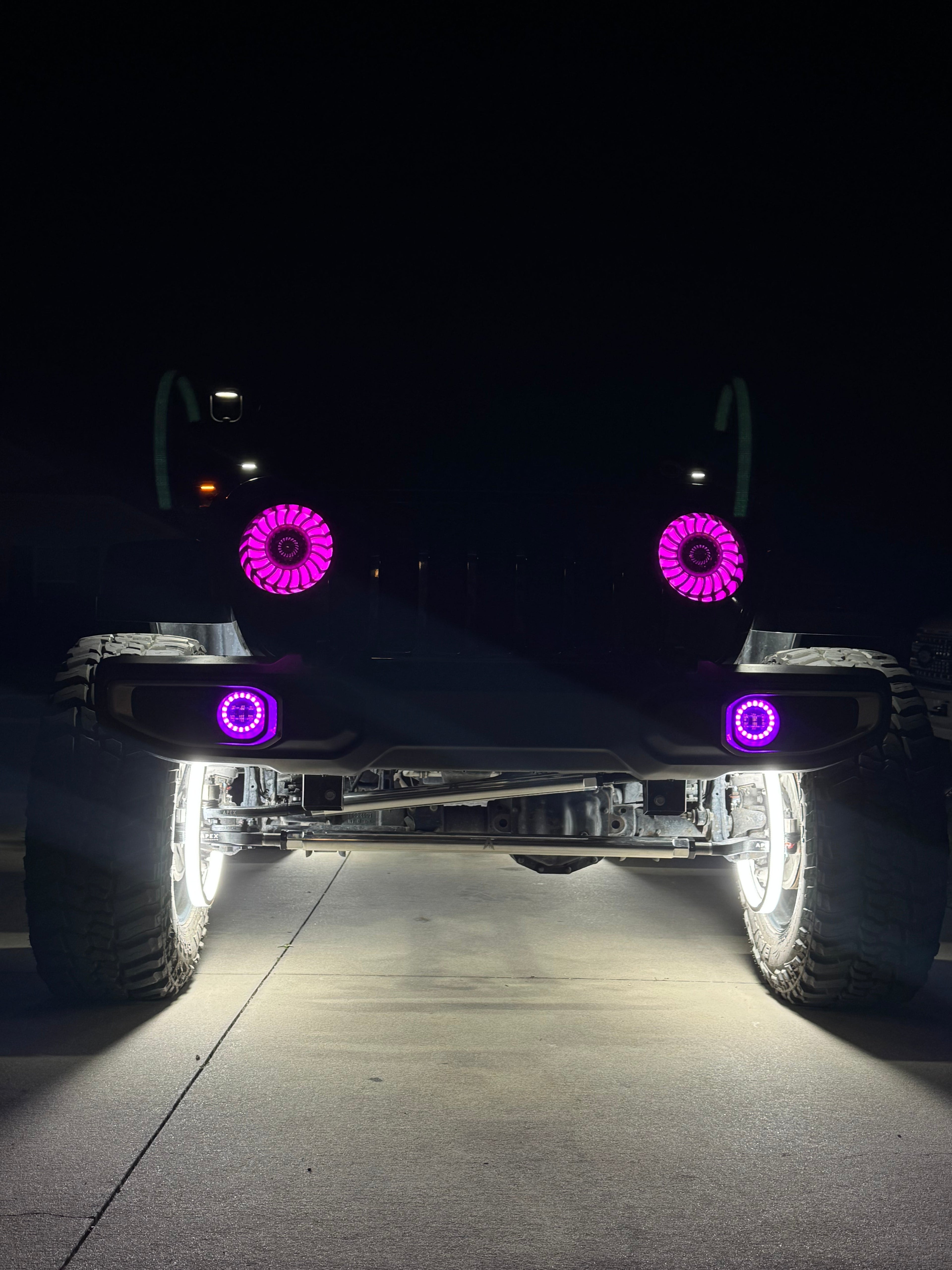 Shoreline Offroad Pro Series Pure White 10 Row Wheel Lights