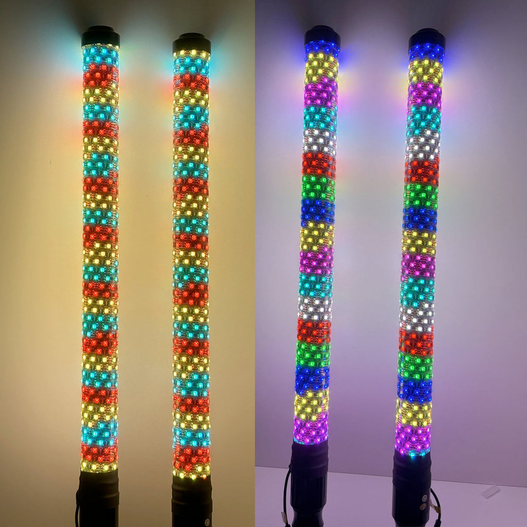 Shoreline Offroad Pro Series Fat RGBIC 3’ Whip Lights