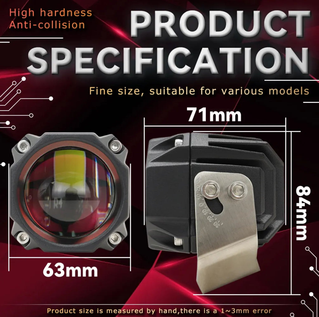 Shoreline Offroad Pro Series Knuckle Pod Off-road LEDs