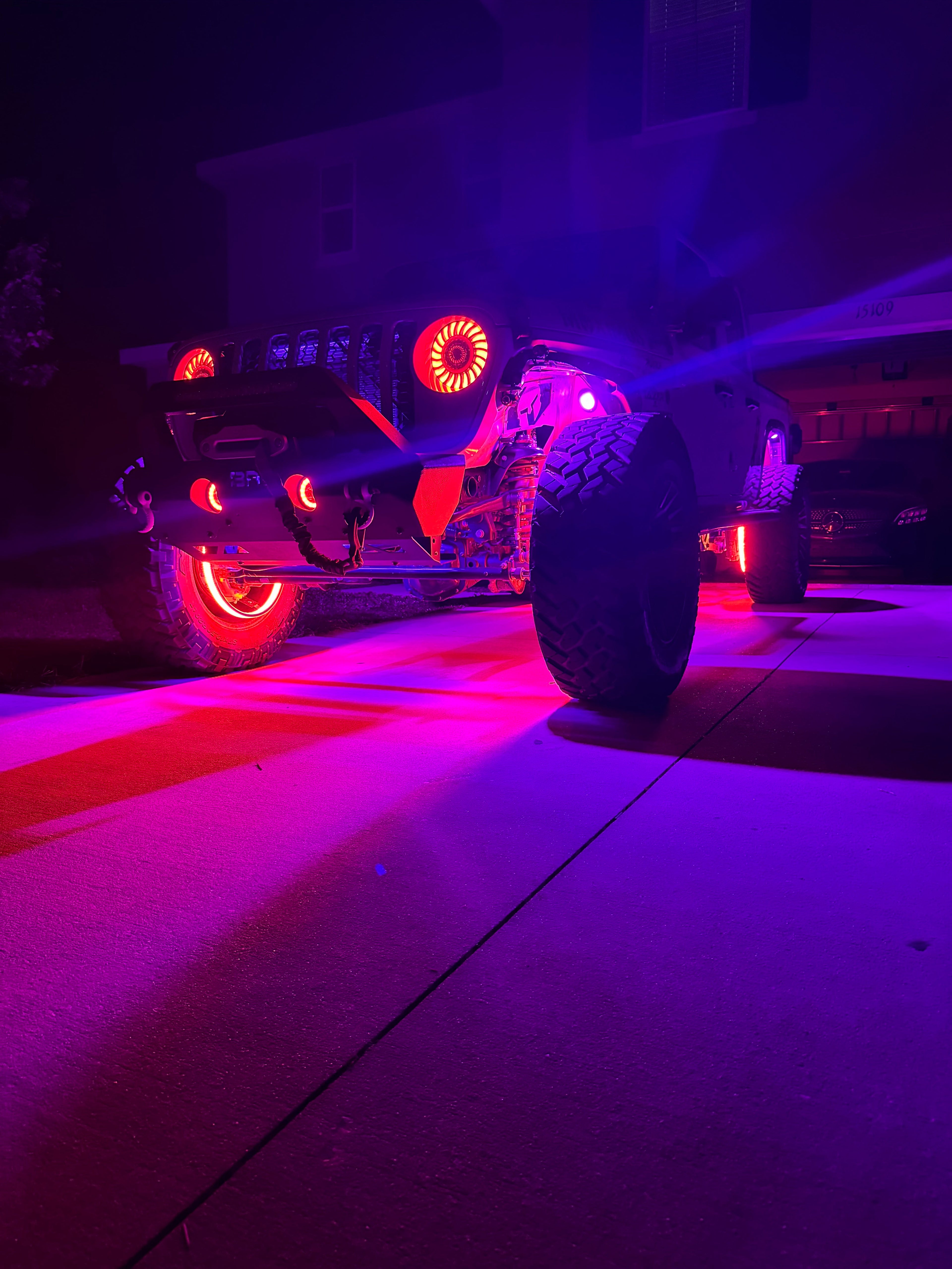 Shoreline Offroad Pro Series RGBW LED Wheel Light