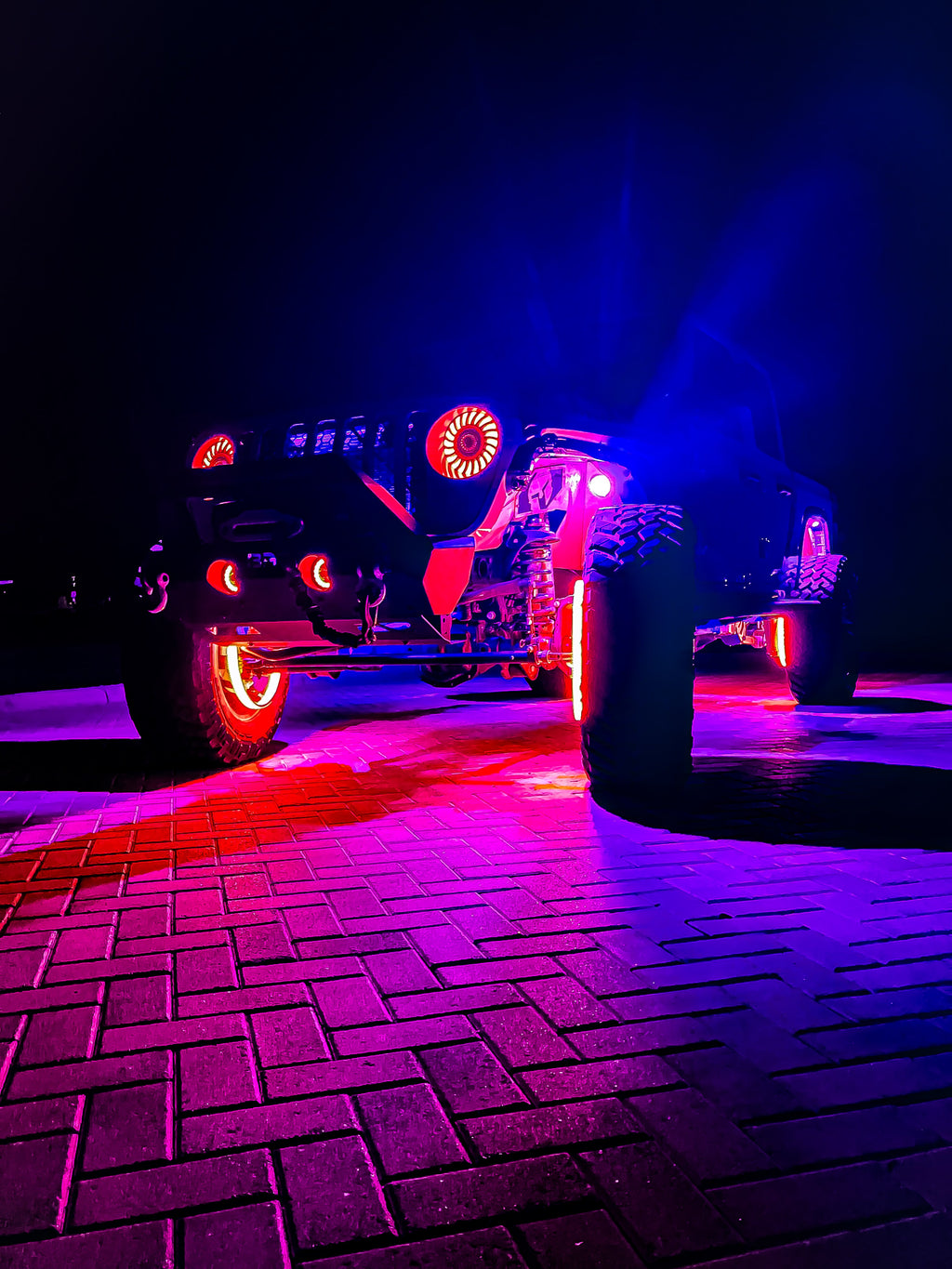 Shoreline Offroad Pro Series 8pc RGBW Rock light Kit