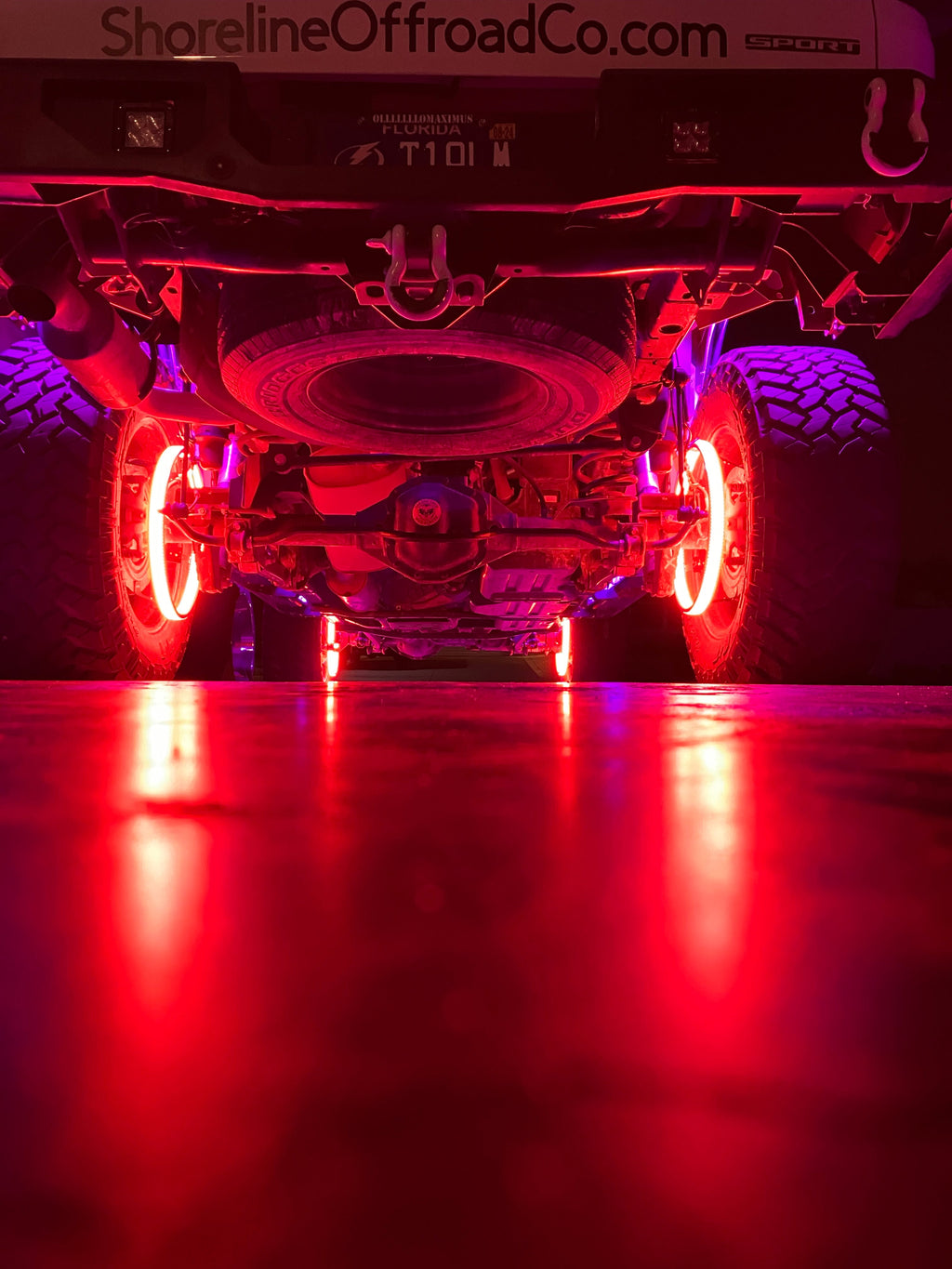 Shoreline Offroad Pro Series RGBW LED Wheel Light