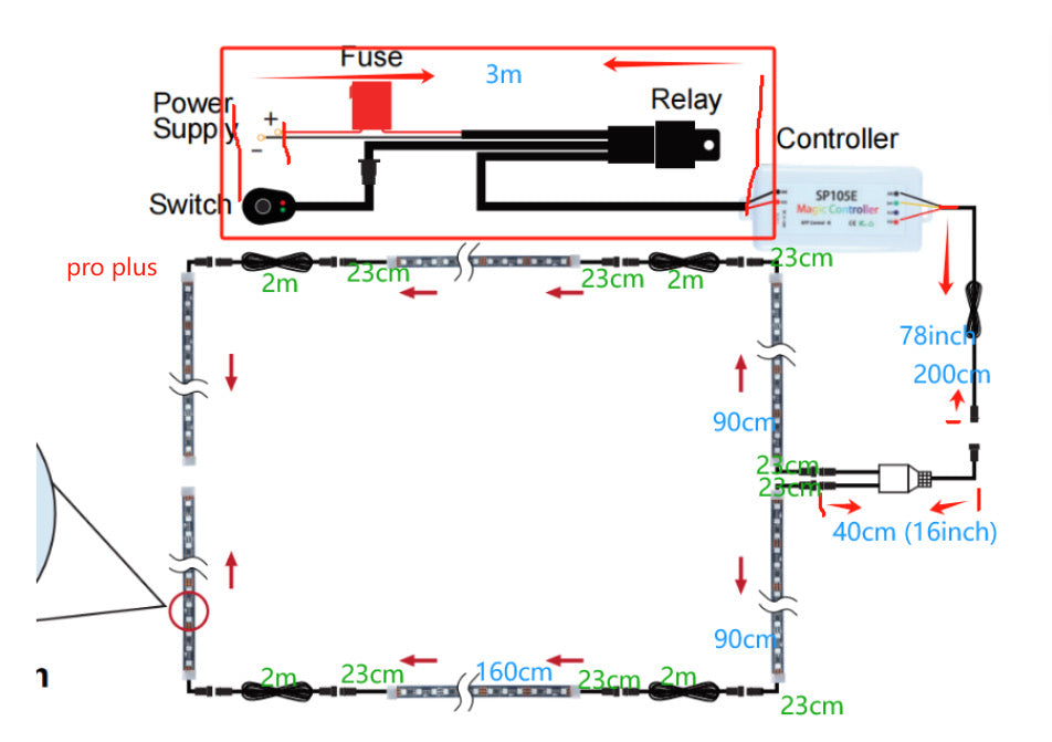 Shoreline Offroad Ultra Pro Series Dual Row Underglow lighting kit